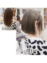 アッシュ 清瀬店(Ash)&nbsp;ボブ×縮毛矯正