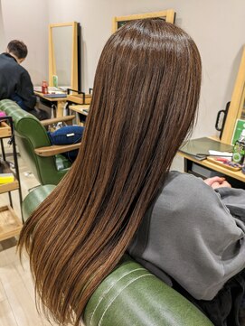 ヘアサロン ナノ(hair salon nano) 艶さらオイルカラー