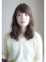 ラフ フロム ガーデン(Laf from GARDEN)&nbsp;【寺尾拓巳】大人かわいいグレージュ透明感ひし形ミディアム