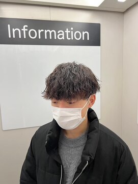 アウラ(AURA) 波巻きパーマ波巻きスパイラルパーマメンズパーマツイストパーマ