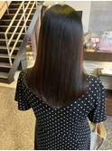 髪質改善ストレート