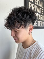 シーソー(SEE SAW)&nbsp;メンズ　MIXスパイラルパーマ