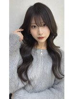 レイリー 原宿 表参道(Rayreee) 大人可愛い韓国アイドルレイヤーくびれヘア/前髪/顔周り