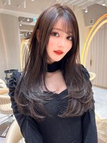 ロンド アンブル 四条烏丸(Lond ambre) 小顔に見せるヘア/黒髪カタログ/韓国/レイヤー5320