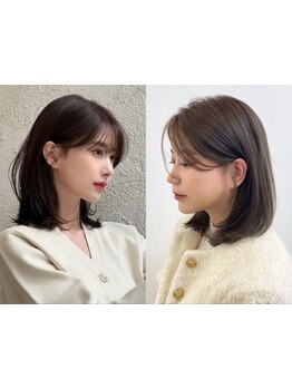 白髪染めx髪質改善で-5歳美髪★白髪ぼかしハイライト/イルミナカラーで更にお洒落に*リタッチも手軽に♪