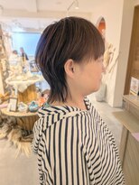 アットティー 金沢八景(at tee...)&nbsp;マッシュウルフ×白髪ぼかしカラー