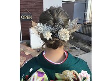 コンフォート(comfort)の雰囲気（成人式の着付けヘアセットもお任せください！）