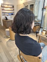 リプレイ(replay) コテ巻き風無重力パーマ