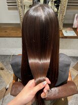 ムーン(moon)&nbsp;ミディアムヘア/暗めカラー/グランマッシュ/武蔵小杉