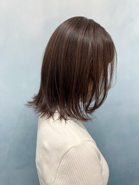 ウクラ バイ レシッド 池袋(uchla by rcid) 冬色ナチュラルボブ☆ショコラカラー