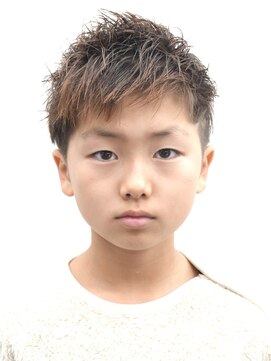 キッズ定番×清潔感ナチュラルショート