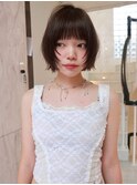 韓国ボブレイヤーボブ渋谷タッセルボブお洒落なレイヤーカット