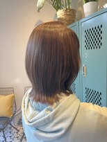 シアン 大倉山店(CYAN)&nbsp;透け感アースブラウンボブ