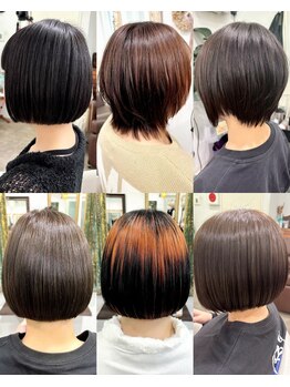 ルネラトーキョー(RUNERA TOKYO)の写真/似合わせカットでボブ・ショートが得意◎カットラインが綺麗で長持ち＆再現性が高く毎日が楽に！
