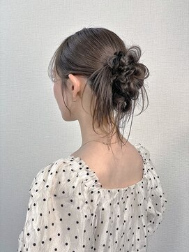 銀座新橋着付けヘアセットサロン［N］ カチモリヘア/タイトヘア/結婚式/ヘアセット/銀座/新橋/東京