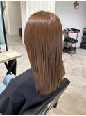 アッシュ/ベージュ/透明感/透け感/艶感/艶カラー/トリートメント
