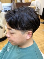 マキシム ナカイ(MAXIM NAKAI)&nbsp;メンズセンターパートツーブロック刈り上げニュアンスパーマ