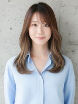 ニューヨークニューヨーク 垂水店(NYNY)&nbsp;韓国風ｘシースルーバングｘエギョモリｘタンバルモリｘレイヤー