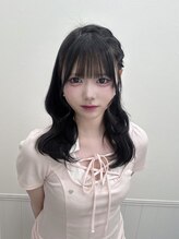リルミー ミュエナ 大須 矢場町(Lilme myuena)&nbsp;西澤　愉来 ヘアメ