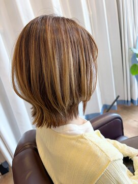 ヘアーグルーミング アイム(Hair &Grooming aim) 【レディースカット】レイヤーボブ