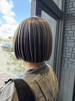 アース 新庄店(EARTH) ミニボブ×ダブルカラー