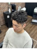 宮城リョータ風パーマ