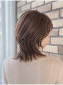 大人に似合うウルフカット/小顔ヘア/ミセス/40代50代60代