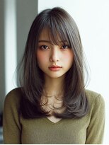 ダル 渋谷/表参道(DAL.)&nbsp;レイヤーカット/ハッシュカット/ブラウン/前髪カット