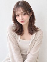 ソルナ 西宮(SOLUNA) 暗めオレンジベージュ×くびれレイヤー