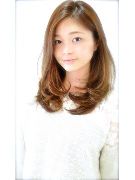 サロンボンジュール(salon Bonjour) Bonjour! アッシュベージュ×ゆるふわウェーブ b