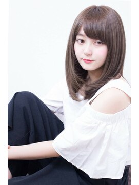 ユナイテッドケアーズ 名駅店(UNITED CARES) 厚めバンク  グレージュカラー【ユナイテッドケアーズ】