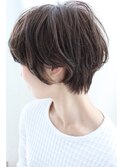 ひし形シルエット◎エアリーショートボブ【綾瀬/北千住/亀有】