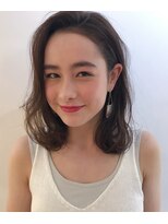 グッデイ ヘアー(GOOD DAY HAIR)&nbsp;【くびれセミディデザインカラー丸みショート無造作カール】