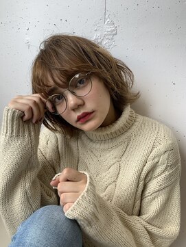 ヴェイン 渋谷(vain) 【vain#A】パーマとめがねでおしゃれに