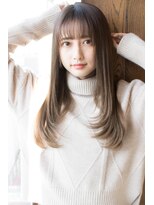 アフロート ギンザ(AFLOAT GINZA)&nbsp;AFLOAT明日香の大人かわいい柔らかナチュラルレイヤーストレート