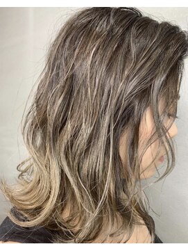 エッジ 下北沢(edge.) edge.下北沢 大人透明感グレージュカラー