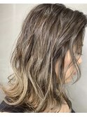 edge.下北沢 大人透明感グレージュカラー