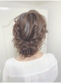 下目アップ【大阪梅田茶屋町ヘアセット専門店Achieve m+】
