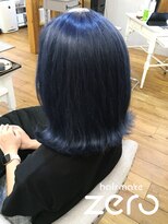 ヘアメイクゼロ 坂戸駅前店(hairmake zero) バイオレットブルーカラー