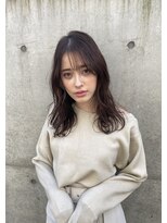 ロンドアベニール 北千住(Lond avenir)&nbsp;ミディアムレイヤー×フォギーベージュ　西田大樹