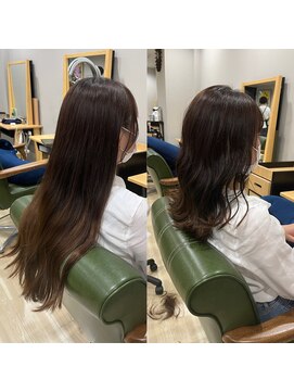ヘアサロン ナノ(hair salon nano) スーパーロング→ガーリーセミロング☆