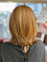 クオリス 上福岡店(QUALIS)&nbsp;レイヤーカット/外ハネ/ブリーチ/くびれ/20代30代40代/セミディ/