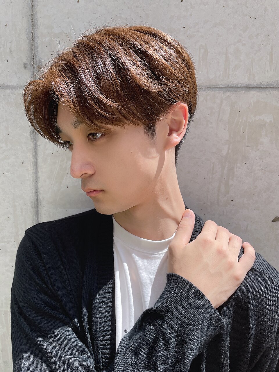 ロンドカスティーヨ】センターパート/カルマパーマ/MEN'SHAIR