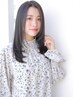 白髪染めリタッチカラー+超音波トリートメント5500円