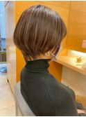 大人ショート☆モテ髪 ショコラベージュ