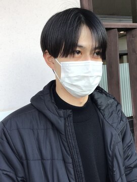 ラフィート(Hair Produce Rafeet) センターパートマッシュ