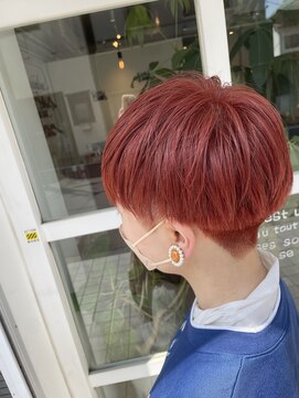 パザパ(pas a pas) チェリーレッド+オレンジ