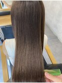 カラートリートメント【髪質によっては縮毛矯正がおすすめです】