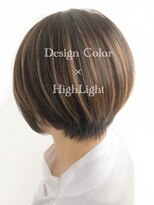 サラジュ 仁川店(SARAJU) デザインカラー　脱白髪染め×白髪ぼかしハイライト
