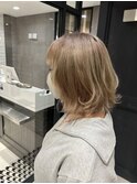 軽やかミルクティーカラー♪♪
